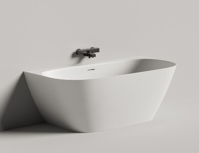 Ванна из искусственного камня Salini SOFIA WALL 170x80