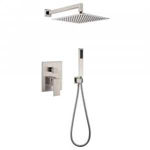 Душевая система встраиваемая без излива Grocenberg GB5089NK-3 никель