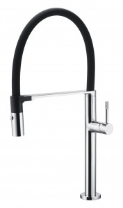 Смеситель для кухни Boheme Uno CHROME 114-CR