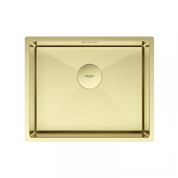 Кухонная мойка Paulmark NEXT 54 UNI PM215444-LG светлое золото 54х44 см