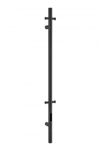 Полотенцесушитель электрический Boheme Uno BLACK 110x122x1500 мм (726-B)
