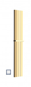Полотенцесушитель электрический Boheme GOLD 250x87x1500 мм (725-G)