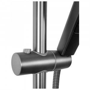 Душевая система Hansberge H5068BG Оружейная сталь