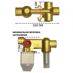 Душевая система встраиваемая Hansberge H6077WW белый
