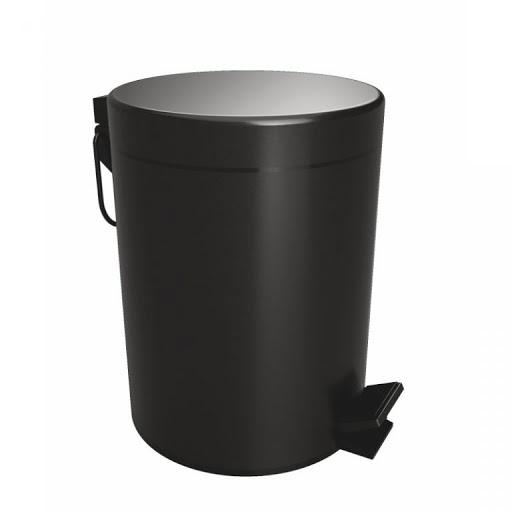 Bemeta DARK мусорная корзина, черный (104315010)