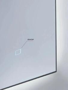 Зеркало прямоугольное с подсветкой и антизапотеванием Emze Led Rectangle 60х90 см LED.60.90.AF.4K