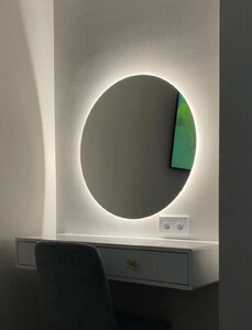 Круглое зеркало c подсветкой Emze Led 80 см LED.80.80.4K