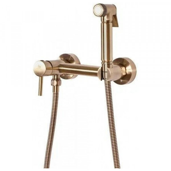 Гигиенический душ со смесителем Grocenberg GB103NBR бронза