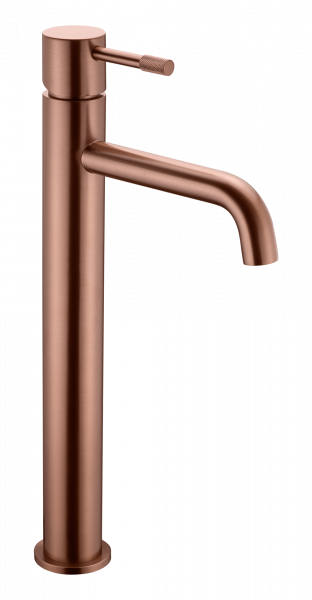 Смеситель для умывальника высокий Boheme Uno Bronze Brush 462-BRB