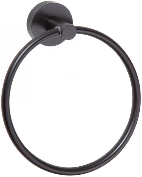 Bemeta DARK полотенцедержатель кольцо, черный (104104060)