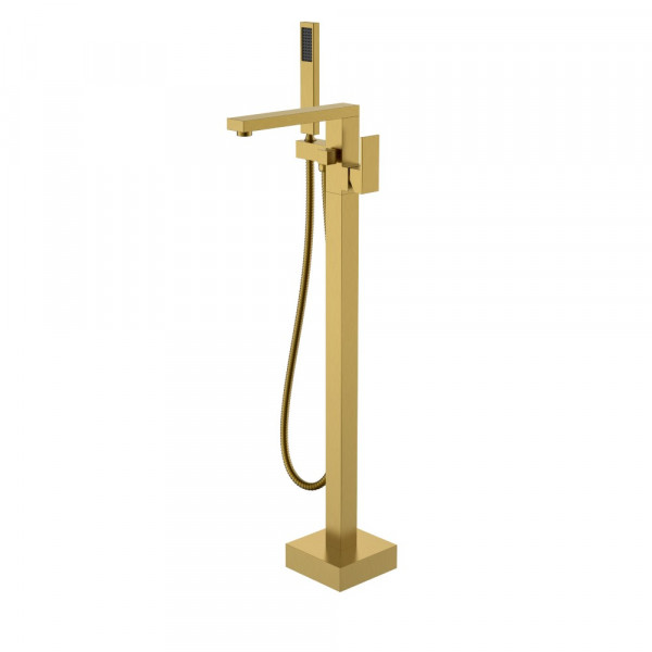 Смеситель напольный Boheme QUBIC Bronze 479-BR бронза
