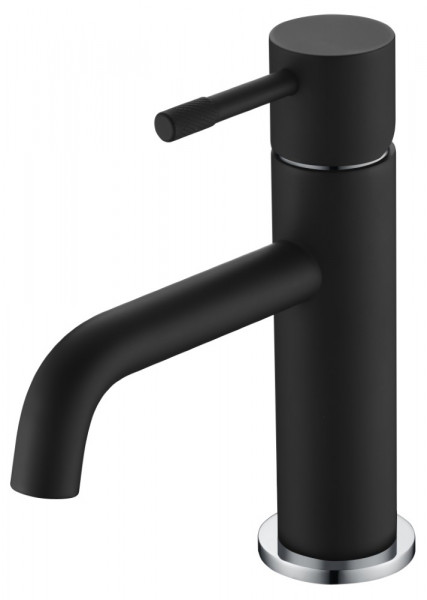 Смеситель для умывальника Boheme Uno Black Chrome 461-BCR