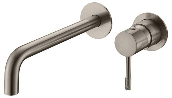 Смеситель для умывальника из стены Boheme Uno Nickel Brush 465-NB