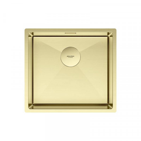 Кухонная мойка Paulmark NEXT 48 UNI PM214844-LG светлое золото 48х44 см