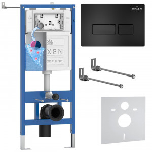 Комплект инсталляции 4 в1 Roxen StounFix Dual Fresh 847702 с аромадозатором