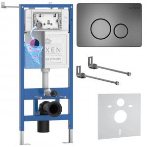 Комплект инсталляции 4 в1 Roxen StounFix Dual Fresh 868304 с аромадозатором