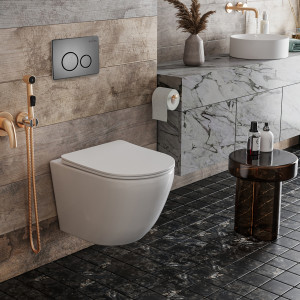 Комплект инсталляции 4 в1 Roxen StounFix Dual Fresh 868304 с аромадозатором