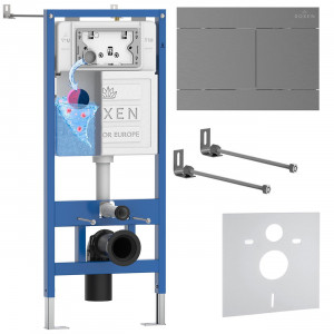 Комплект инсталляции 4 в 1 Roxen StounFix Dual Fresh 868405 с аромадозатором