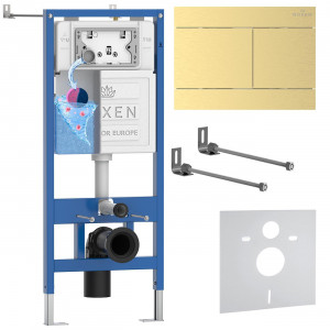 Комплект инсталляции 4 в 1 Roxen StounFix Dual Fresh 868408 с аромадозатором