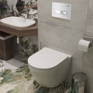 Комплект инсталляции 4 в1 Roxen StounFix Dual Fresh 871161 с аромадозатором