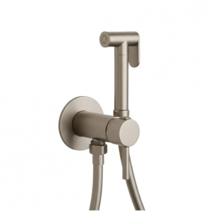 Смеситель встраиваемый Roxen Santi 50094000-BN с гигиеническим душем брашированный никель