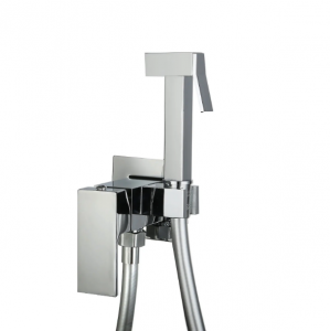 Смеситель встраиваемый Roxen Caspia 50096000-CH с гигиеническим душем хром