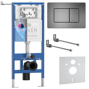 Комплект инсталляции 4 в1 Roxen StounFix Dual Fresh 859290 с аромадозатором