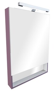 Зеркальный шкафчик Roca Gap ZRU9302752 70x85, фиолет