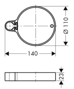 Hansgrohe Мыльница Croma 28678000