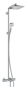 Душевая система Hansgrohe Crometta E 240 1jet Showerpipe (27298000)