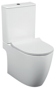 Унитаз-компакт безободковый Vitra Sento (9830B003-7204) с пневмокрышкой