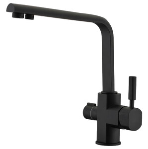 Смеситель для кухни Kaiser Decor ф40 Black Mat (40144-9)