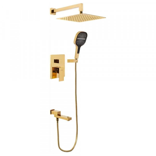 Душевая система встраиваемая Hansberge H6075GO золото