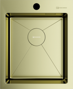 Кухонная мойка Omoikiri Akisame 41-LG светлое золото 41х51