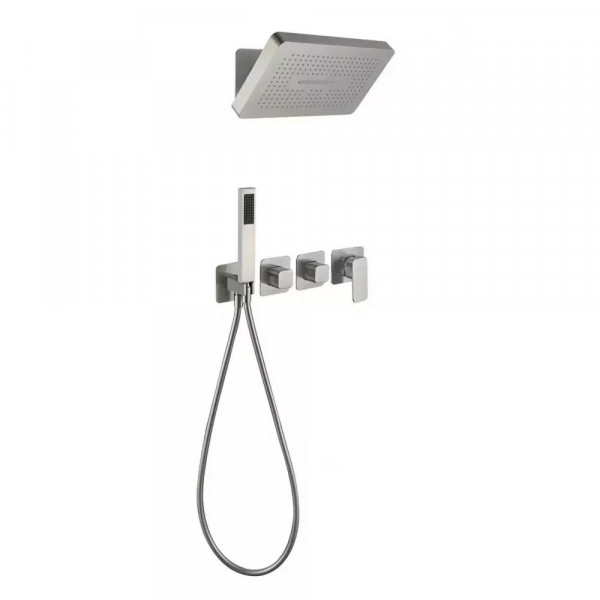 Душевая система встраиваемая без излива Grocenberg GB5030NK никель