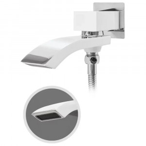 Душевая система встраиваемая Hansberge H6077W белый/хром