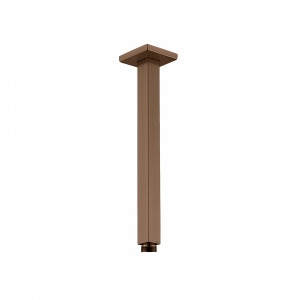 Держатель верхнего душа потолочный Boheme Qubic Brushed Bronze 629-QUBIC-BRB брашированная бронза