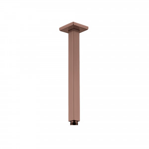 Держатель верхнего душа потолочный Boheme Qubic COPPER BRUSHED 629-QUBIC-CB брашированная медь