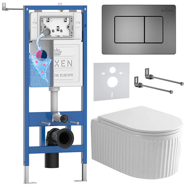 Комплект 6 в 1 Roxen StounFix Dual Fresh 968290 (состоит из: 710200, Steel 420280G, 530200-01)