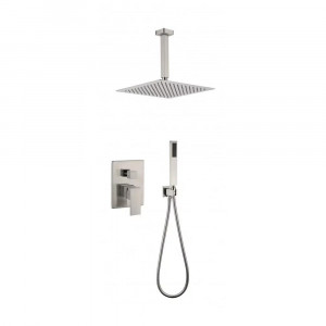 Душевая система встраиваемая без излива Grocenberg GB5089NK-4 никель