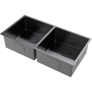 Кухонная мойка Omoikiri Taki 86-2-GM вороненая сталь 86,5х44