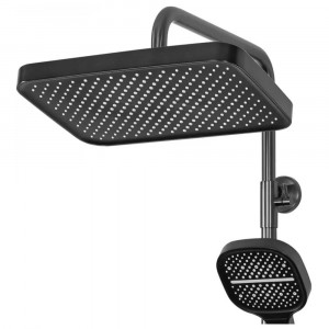 Душевая система Hansberge H5068BG Оружейная сталь