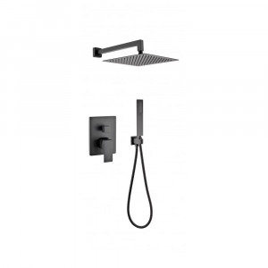 Душевая система встраиваемая без излива Grocenberg GB5089BL-3 черный