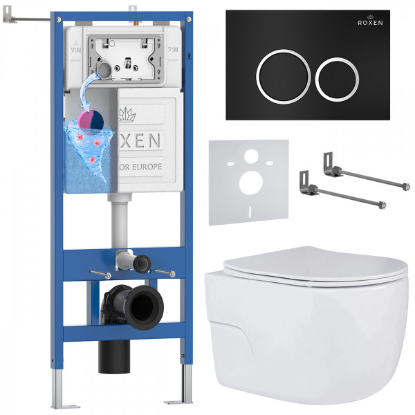 Комплект 6 в 1 Roxen StounFix Dual Fresh 507197 (состоит из: 710200, Santi 410260B, 530155-01)