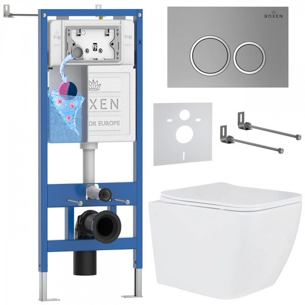 Комплект 6 в 1 Roxen StounFix Dual Fresh 530473 (состоит из: 710200, Santi 410260M, 530135-01)