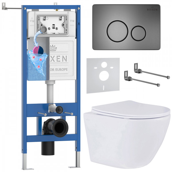 Комплект 6 в 1 Roxen StounFix Dual Fresh 624013 (состоит из: 710200, Steel 420260G, 530185-01)