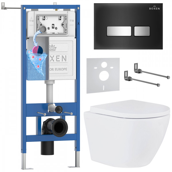 Комплект 6 в 1 Roxen StounFix Dual Fresh 643669 (состоит из: 710200, Glass 430280B, 530185-02)