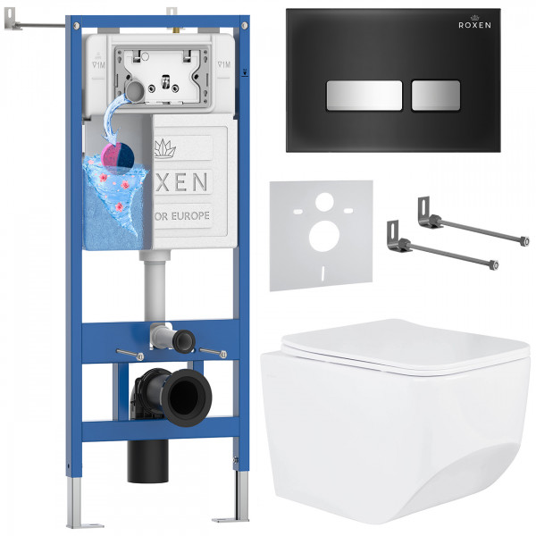 Комплект 6 в 1 Roxen StounFix Dual Fresh 649644 (состоит из: 710200, Glass 430280B, 530145-01)