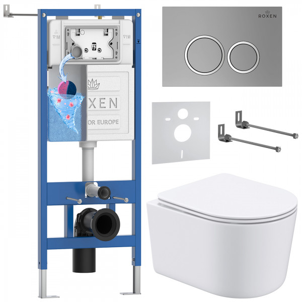 Комплект 6 в 1 Roxen StounFix Dual Fresh 915792 (состоит из: 710200, Santi 410260М, 530120-01)