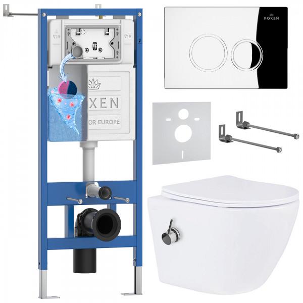 Комплект 6 в 1 Roxen StounFix Dual Fresh 926249 (состоит из: 710200, Santi 410260СН, 530185-01Х)